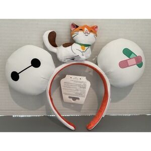 Disney Parks Big Hero 6 - Baymax and Mochi Minnie Mouse Ears Headband